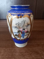 Japán kézzel festett tojáshéjporcelán váza!