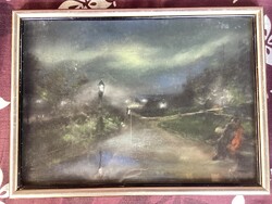 Sztankó Gyula ( 1900 - 1943 ) , Tabán éjjel .