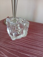 Vastag üveg mécses tartó Party Lite