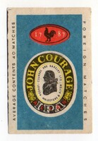 Gyufacímke: Anglia.