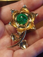 Jelzett Christian Dior vintage bross eredeti dobozában - gyűjteményes darab