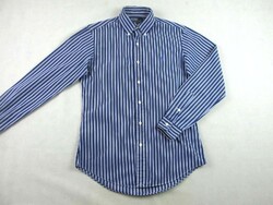 EREDETI RALPH LAUREN (S) ELEGÁNS CSÍKOS HOSSZÚ UJJÚ FÉRFI ING