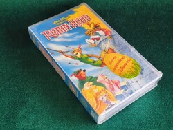 Eredeti bontatlan Walt Disney Robin Hood VHS rajzfilm kazetta (2000-10').