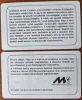 Kártyanaptár, Miskolci archív fotók 25 db, fotógaléria