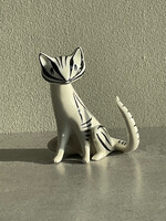 Drasche porcelàn cica. Retro macska figura.