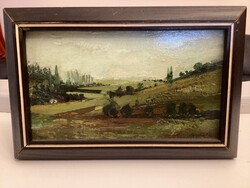 Hornyik Zoltán (1960-) Tájkép (  kis méretű ) .