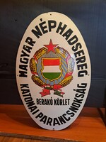 Zománctábla