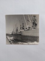 Göteborg kikötő fekete-fehér régi  fénykép, fotó 1971 - Svédország