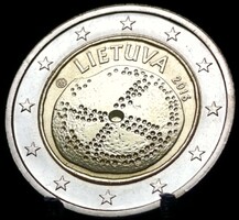 Litvánia 2 euró, 2016 Balti kultúra B13A1