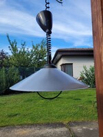 Retro vintage Lival racsnis állítható mennyezeti lámpa.