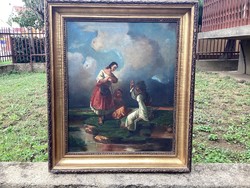 Mesélő juhász - ( Than Mór ? ) .