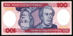 Brazília 1984 100 Cruzeiros UNC