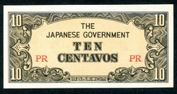 Fülöp-szigetek 1942 10 centavos - japán megszállás PR UNC