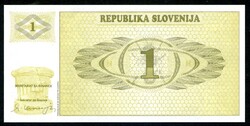 Szlovénia 1990 1 Tolár UNC