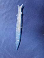 Retro halas kés-villa horgász