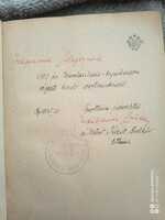 Alaxej Tolsztoj Kenyér ajándék könyv 1950