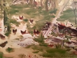 Diósy Antal ( 1895 - 1977 ) - Baromfiudvar .