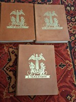 1913- DANTE ISTENI SZINJÁTÉK extrém luxus BIBLIOFIL aranyozott bőrkötéses NYOMDAFRISS AUKCIÓS DARAB!