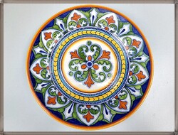 Gialletti Pimpinelli Italian Deruta Ceramic Wall Plate