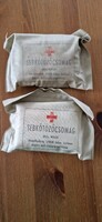 Régi retro bontatlan sebkötözőcsomag 1968 ból. 2 db
