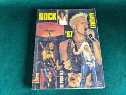 Rock '87 Évkönyv vintage magyar zenei magazin (1980-90'.)