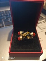 Antik, mórfejes gyűrű (ritkaság)