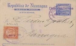 1906 - Levelezőlap - Nicaragua