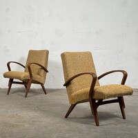 Frantisek Jirak retro fotelpár századközepi karosszék (2db)