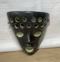 Retro Kiss Roóz Ilona kerámia falidísz