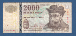 2000 Forint  2010 CB