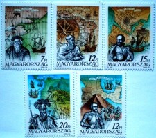 S4117-21 / 1991 Amerika felfedezése bélyegsor postatiszta
