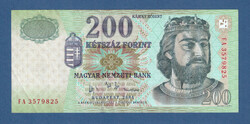 200 Forint  2004 " FA " Ritka EF