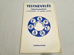 Testnevelés teljesítményfüzet a középiskolák I-III osztálya számára 1980