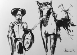 Don Quijote art by Konrad Biro. A művész nemzetközileg elismert sorozata.