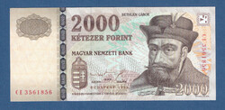 2000 Forint 1998 CE EF++
