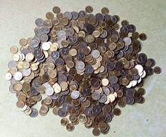 1802 Gramm 1 és 2 Forintos 1992-2008 Magyarország 1,802 Kg