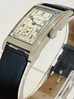Beautiful steel-cased Tavannes Art Deco Tank Nearly 100 Years Old
