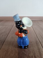 Komlós art deco kerámia zenész