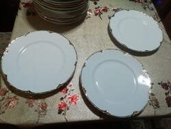 Antik porcelán tányérok 3 db 36.. képeken látható állapotban.Több száz Aukció Akció vegye vigye