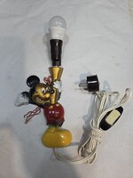 Retró mickey egeres falilámpa