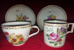 Altwien porcelain cups - curiosities over 200 years old!!!