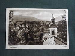 Képeslap,Ukrajna,Turjaremete,falu látkép,részlet,1950-