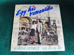 Korda György és Balázs Klári: Egy kis romantika Favorit LP (1980-90').