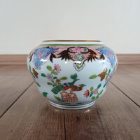 Régi Herendi Paon de Peking mintás porcelán váza