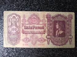 1930 100 pengő forgalmi darab E086 083794