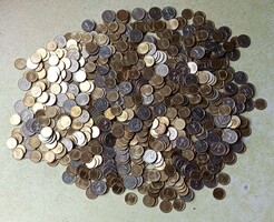 1400 Gramm 1 és 2 Forintos 1992-2008 Magyarország 1,40 Kg