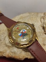 Szovjet szép Wostok  Tankos Komandirskie 17 köves Mechanikus  karóra