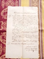 1868. Egri ügyvéd levele a pesti kir. váltófelsőtörvényszékhez