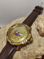 Szovjet szép Wostok  Komandirskie 17 köves Mechanikus  karóra