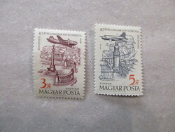 1958.  40 éves a magyar repülőbélyeg**